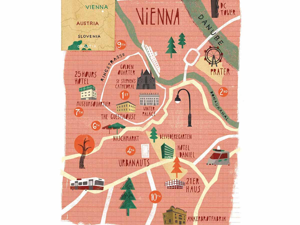 Harta Viena strazi